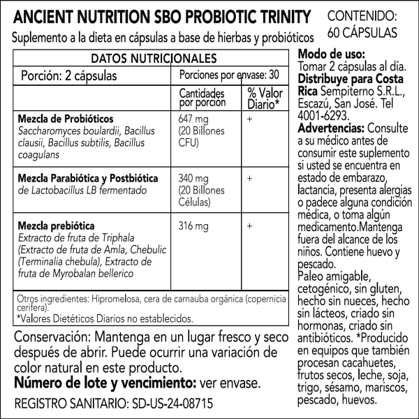 SBO Trinity Probiotics - Vista 3
